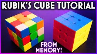 HOW TO SOLVE A RUBIK'S CUBE (& Remember The Steps!)