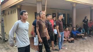 Prosesi, pengikatan hewan, suku dayak, pesta bayar hajat, triyani, desa sebabi, telawang kotim