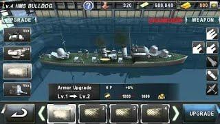 Warships battle : HMS BULLDOG