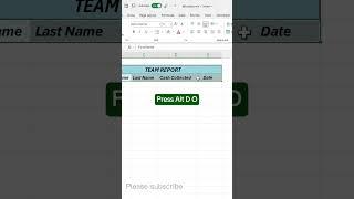 Smooth Data Entry Made EASY with Excel Forms #excel #exceltips