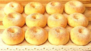 COTTAGE CHEESE DONUTS In The Oven! Quickly Without Yeast and Oil - Lush, AIRY! Simple recipe. DONUTS