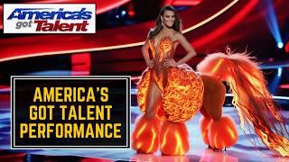 American got talent Animal Magic Show | AGT ANIMAL TRANSFORMATION | AGT FUSION PERFORMANCE