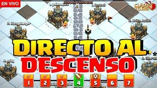 ATACANDO EN CWL en directo AL DESCENSO II Clash of Clans Guillenlp28