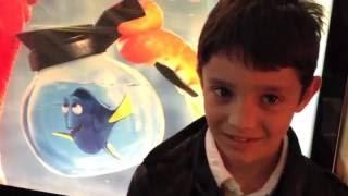 Finding Dory film by Disney Pixar - Kids' first reactions