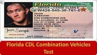 Florida CDL Combination Vehicles Test