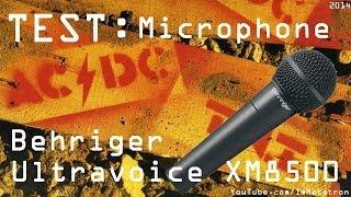 Behringer XM8500 Microphone Test AC/DC T.N.T vocal: ImMetatron