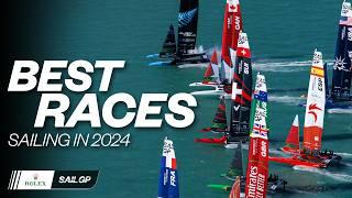 The BEST Racing In 2024 | RACES IN FULL | SailGP