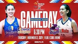 CAPITAL1 vs. CHOCO MUCHO - Full Match | Preliminaries | 2024-25 PVL All-Filipino Conference