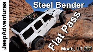 A Must-Do, Offroading Steel Bender and Flat Pass in Moab Utah 4k UHD