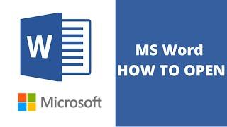 How to open MS Word I Microsoft Word I Vedanta Educational Academy I Download App on Paly Store