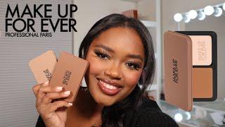 TRYING THE NEW MAKEUP FOREVER HD SKIN POWDER FOUNDATION! [2 SHADES]