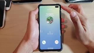 Galaxy S10 / S10+: Incoming Call With Comet Ringtone