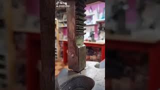 Cool Harbor Freight Tools Arbor Press Hack - Short TikTok Video