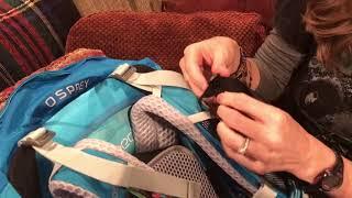 How to attach shoulder strap water bottle holder / phone holder