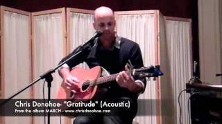 Chris Donohoe "Gratitude" (Acoustic)