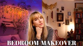 Aesthetic Bedroom Makeover  Whimsical Dark Academia Vibes