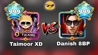 DANISH 8BP YT VS Taimoor XD - INSANE Trick and Kiss shots - 8Ball Pool