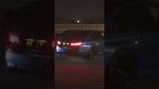 BMW Revving with custom exhaust in Islamabad