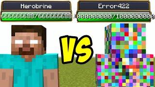 Herobrine vs Error422