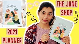 BEST 2021 Planner in India | THE JUNE SHOP-The Ultimate Planner | Flip-Through + Detailed Review