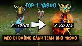 WILDRIFT YASUO: TOP 1 YASUO SEVER RANK CHALLENGER - SECRET Yasuo Tips