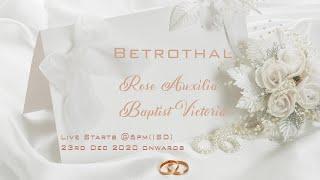 Evening of Joy - Betrothal - Rose Auxilia & Baptist Victoria - 2K Media Lab - Tuticorin