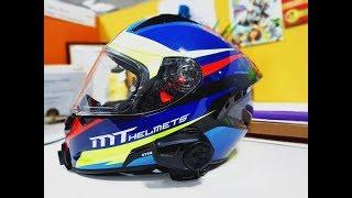 The worst helmet ever made|| Review of MT Helmet|| AJ 390