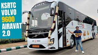 KSRTC VOLVO 9600 AIRAVAT 2.0 REVIEW | GREAT LUXURY BUT NOT SLEEPER BUS