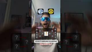 HEIMSTIMMUNG RANKING  #ranking #bundesliga #fussball #1bundesliga #heimfans #2bundesliga