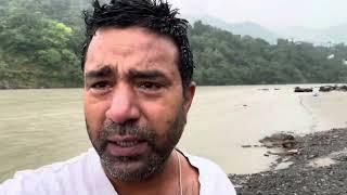 Harpreet  back in Rishikesh and ganga puja