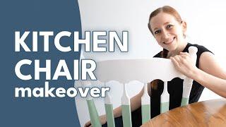 Painting My Kitchen Chairs | DIY Whitney