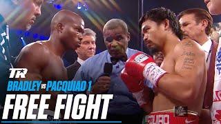 Tim Bradley vs Manny Pacquiao 1 | FREE FIGHT | CONTROVERSIAL BOXING DECISION