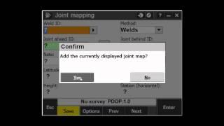 How Tally and Weld mapping are used when surveying the Pipeline