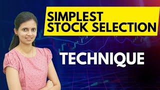 Simplest Stock Selection Technique | NSE | Option Chain | CA Akshatha Udupa