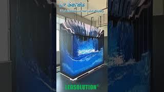 L+ Sereis P2.6 Indoor Full Front Service Corner LED Display #ledsolution