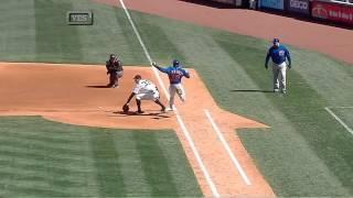 Dean Anna -  Impressive play vs. Chicago Cubs