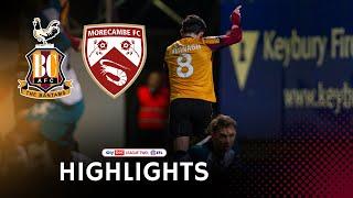 MATCH HIGHLIGHTS: Bradford City v Morecambe