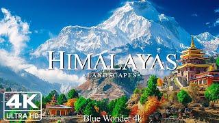 Himalayas 4k - Relaxing Music With Beautiful Natural Landscape - Amazing Nature