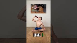 Manga/anime poses level 1 to 10 ‍ #workout #flexibility #mobility #training #baki #gym #amazing