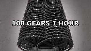 See the worlds biggest gear reduction run for one hour!