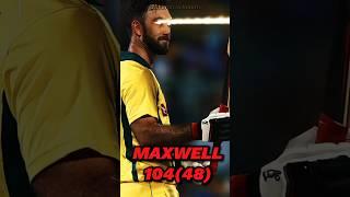 Glenn Maxwell single handedly lead Aus to victory | Ind vs Aus| #shorts #viral #cricket