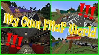 Building FNaF Pizzerias in Minecraft!  | Management Wanted Mod 