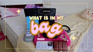 Whats in my BAG  🩷 | Work edition "Influencer Must Haves"