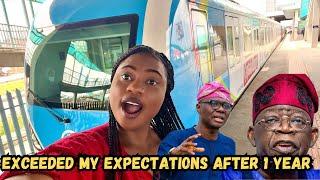 Lagos blue line exceeded my expectations After 1year of operation  #lagos