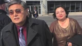 Accused hacker Karim Baratov's parents and lawyer at his bail hearing