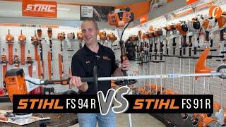 STIHL Trimmer Comparison:  FS 94 R vs. FS 91 R