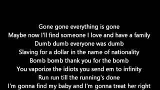 Grey Revell - Gone Gone Lyrics