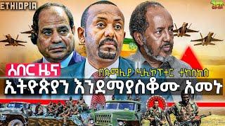 ኢትዮጵያን ማስቆም እንደማይቻል አመኑ | ኢትዮጵያ "ስውሩን" መሳሪያ ልትታጠቀ ነው | ሂሊኮፕተር ተከሰከሰ | “ወደቀይ ባህር አትምጪ ማለት አንችልም”፦ ቱርክ