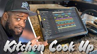 Made Crazy Beat with Beat Maker 3  | Kitchen Cook Up