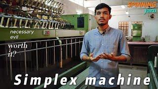 Roving frame machine | simplex machine | speed frame | parts & function | butex | noteshare